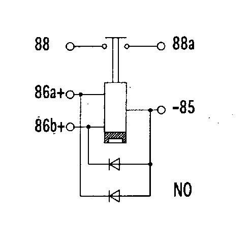 High Performance Relay Bistable N.O. 12V