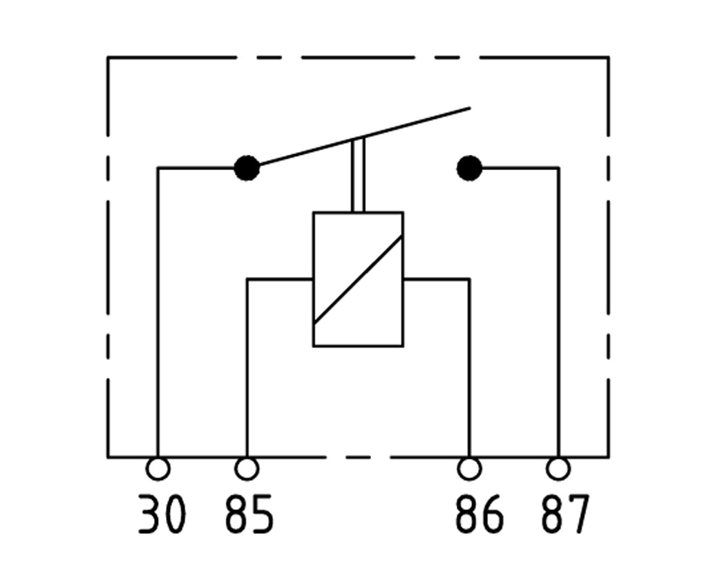 MiniRelay N.O. 24V 20A