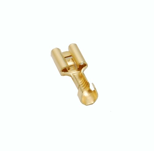 Crimp Contact 6.3mm with crimp contact /