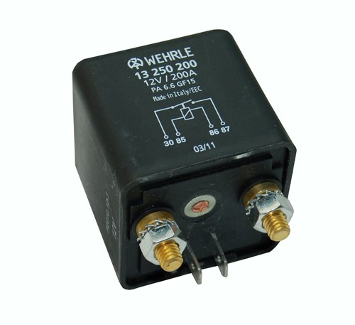Heavy Duty Relay N.O. 12V