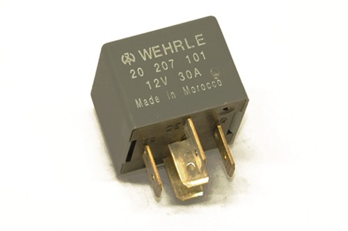 Mini-Relay N.O. 12V 30A with Resistor