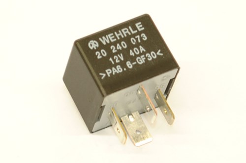 Mini-Relay N.O. 12V 40A with Resistor