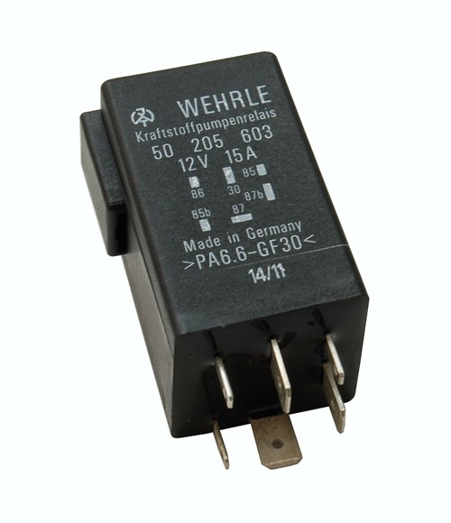 Fuel Pump Relay 12V with Clip and Bracke