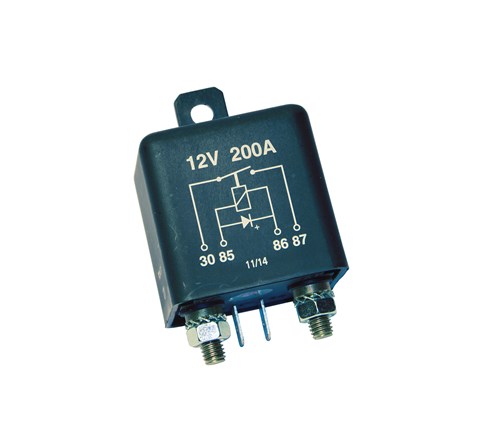 HEAVY DUTY RELAY 12V 200A DIODE