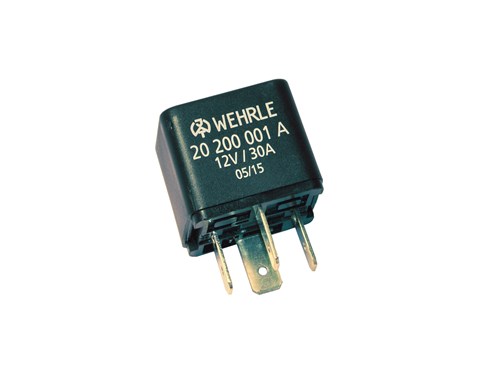 Mini Relay NO 12V 30A /w resistor